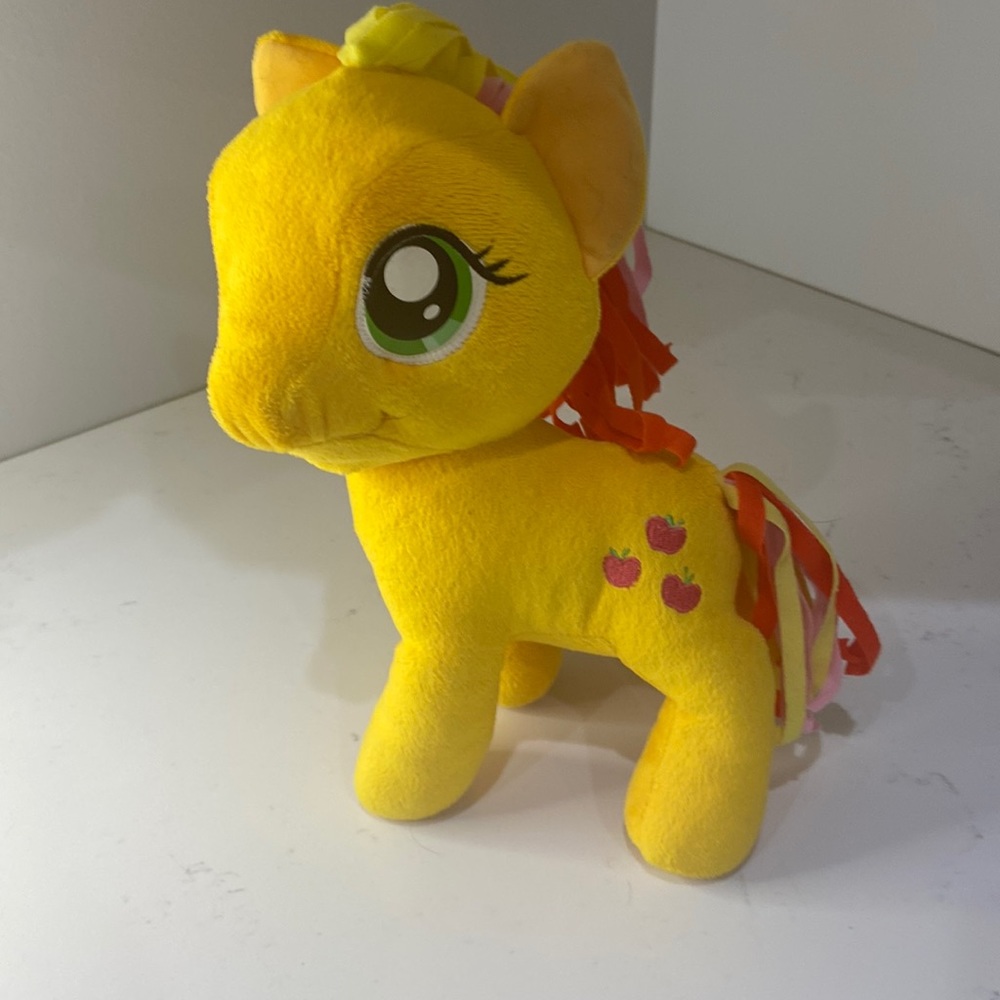 Large 2014 Hasbro Plush My Little Pony Apple Jack